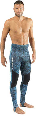 Cressi Unisex Adult Pant Rash Guards, Camo Blue, Medium Us #TOP1