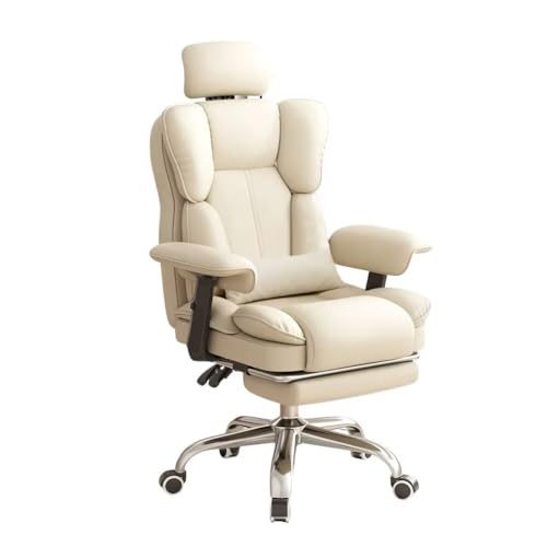 ゲーミングチェア オットマン付き 椅子 pcチェア ヘッドレスト付き 140°リクライニング クッション付き ファブリック げーみんくチェア デスクチェア オフィスチェア 背もたれ・手掛け・座高調節可能 肉厚クッション