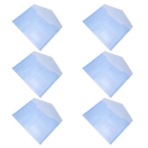 Pochettes Plastiques A5 Imperméables - Sacoche de Classement Légère et Protectrice