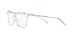 Michael Kors MK4067U Santa Clara Universal Fit Prescription Eyewear Frames, Clear/Demo Lens, 53 mm