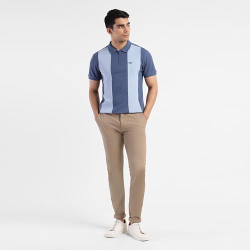 Image of Levi's Men's Solid Slim Tapered Fit Trousers