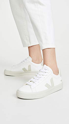 Veja Women's Campo Sneakers, White/Natural, 6 Medium US3