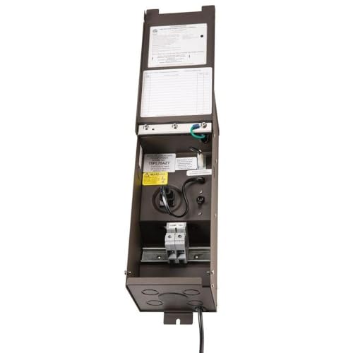Transformador Kichler 15PL75AZT de 75W para iluminación exterior en bronce
