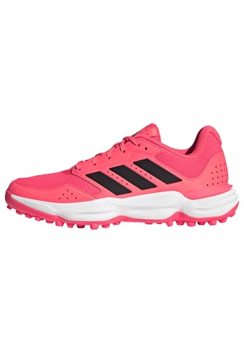 adidas Mixte Adipower Hockey League Shoes, Solar Turbo/Core Black/FTWR White, 42 2/3 EU