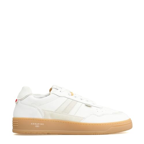 Serafini Sneaker Firenze White/Honey, Weiß, 43 EU