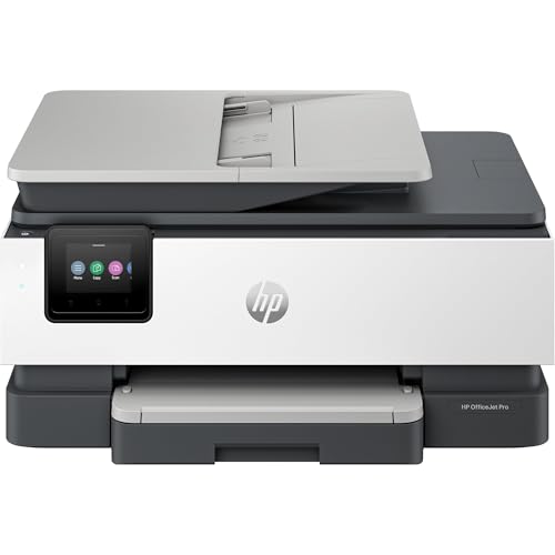 HP OfficeJet Pro 8122e 405U3B, Stampante Multifunzione a Getto d'Inchiostro A4 a Colori, Fronte e Retro Automatico, 20 ppm, Wi-Fi, 3 Mesi di Inchiostro Instant Ink Inclusi, Grigia