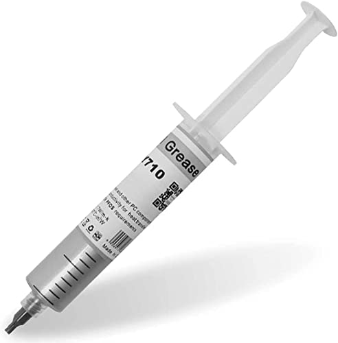 Glinrui Pasta Termica HY710 (20g) Argento > 3.17W/m-K - Premium Performance Pasta Termica per dispositivi elettrici Tutti i processori CPU, Lunga durabilità, Applicazione sicura, Non conductrice