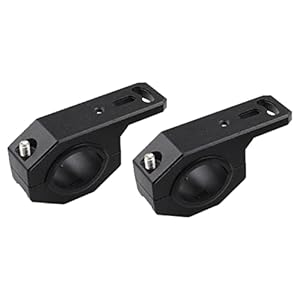 Motor montagebeugel | Dakdragers Rolkooihouder voor ATV,LED Light Horizontale Bar Buisklem Geschikt voor 0,71″-1,18″ Bull Bars Thoran