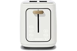 Drew Barrymore Kitchen 2-Slice Toaster with Touch-Activated Display