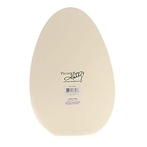 Primitives by kathy happy easter egg shaped 8 inches x 12 inches glitter paper wood chunky sitter decorative signs  urban country home decor