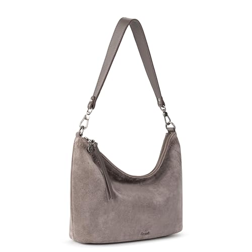 Image of The Sak Jasmine Small Hobo Bag - Leather Shoulder Purse with Zipper