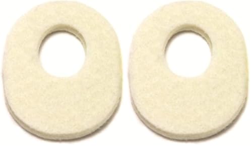 Image of Atlas Biomechanics Callus Pads, 40 / Pack, 1 /8 inch Adhesive Felt Oval Foot Cushions (Pack of 2)