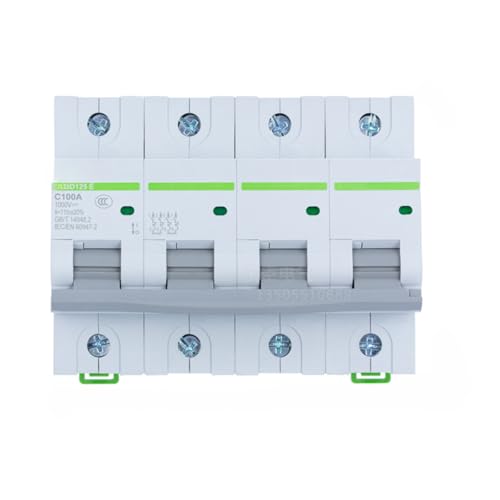 Disjoncteur 100A 1000V 4P à coupure haute tension pour sécuriser les parcs solaires