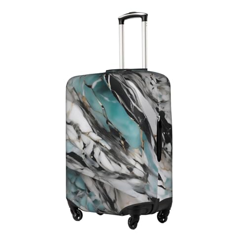 Marble Tsa Approved Luggage Cover For 18-32 Inch Suitcases Scratch-Resistant Stretch Luggage Cover2