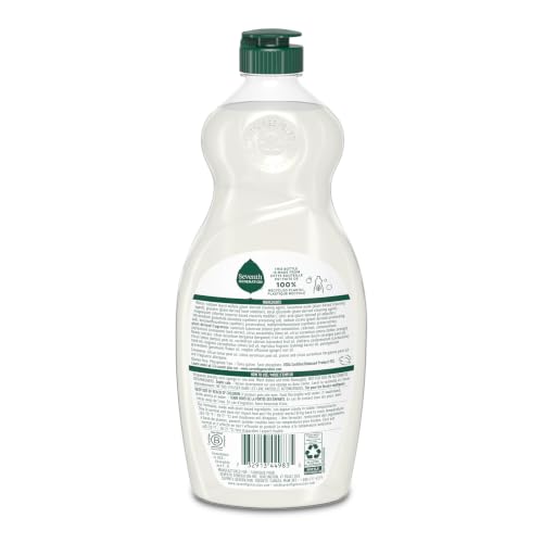 Seventh Generation Dish Soap, Fresh Lime & Ginger Scent, 19 oz - image 2