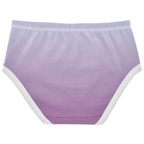 Joisal Elegant Blue Plum Gradient Cute Panties Girl Girls Underwear Toddlers Cotton Fancy Kids Undies Briefs 2t2