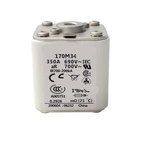 Fusible 170M3411 ultra rapide 350A haute capacité de coupure 690V