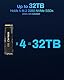 TERRAMASTER F4 SSD NAS Storage - 4Bay All SSD NAS Server N95 QuadCore CPU, 8GB DDR5 RAM, 5GbE Port, Handtellergroßer Hochleistungs-Network Attached Storage (Diskless)