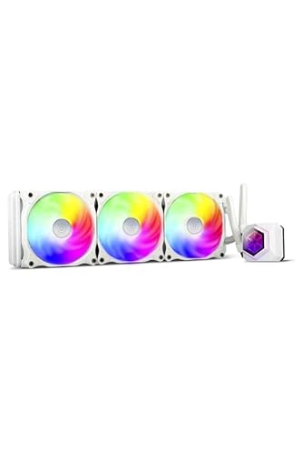 Silver Stone PF360W-ARGB-V2 簡易水冷 CPUクーラー 低振動 高効率 ホワイトモデル/国内正規流通品