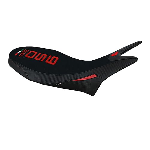 Made In: Italy BRIXIAMOTO copri sella hyperconcept nero Standard logo 950 SP compatibile con DUCATI HYPERMOTARD 950 950 2019-2023