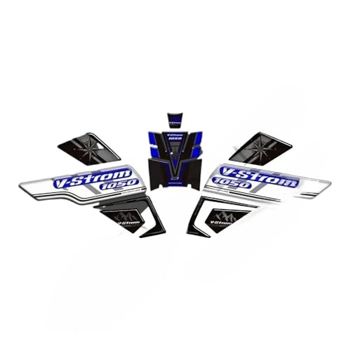 Autocollant réservoir pour V Strom 1050XT : kit de protection idéal pour le voyage et le trail