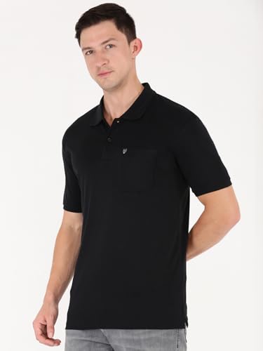 Image of Macroman M-Series Men's Solid Regular Fit T-Shirt