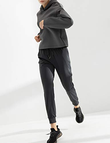 Image of AJISAI Women's Joggers Pants Drawstring Running Sweatpants with Pockets Lounge Wear