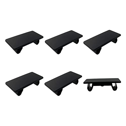 Image of 6 Pack Rocker Switch Panel Cover Toggle Switch Hole Cover for Empty Slot Switch Bracket Filler Plug