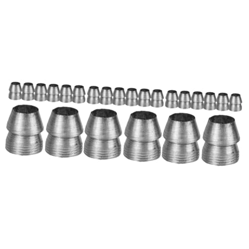 Balacoo 3sets Iron Wedge Axe Handle Fixing Accessory Metal Hammer Wedge Durable Splitting for Tools 8pcs*3