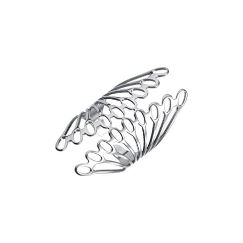 Houpotao Girls' Butterfly Open Ring Adjustable Surgical Stainless Steel Novelty Nature Statement Ring (Butterfly Open Ring) Cover