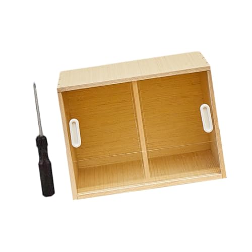 Fonowx Boîte D'élevage en Bois pour Cage à Hamster, Accessoires Décoratifs, Poulailler à Cailles, Nid D'élevage pour Jardin et Pelouse, 40cm