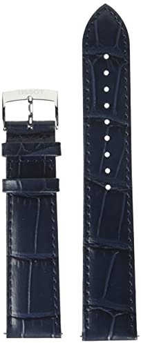 Tissot T852041534 20mm Lug Blue Leather Strap