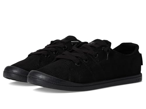 Roxy Women's Bayshore III Sneaker, Graphite, 7