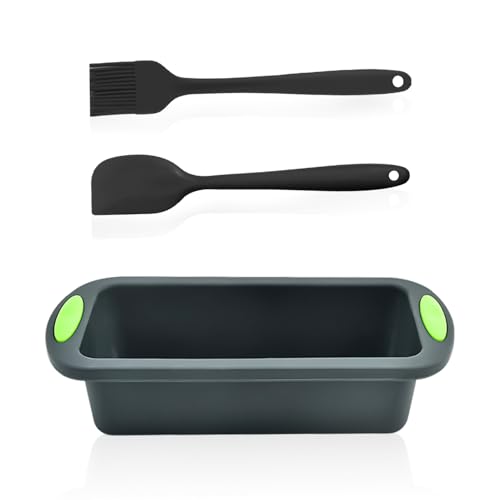 Dhsbgwsx 1 Molde Para Pan, 1 Espátula, 1 Cepillo, Molde De Silicona Para Pan De Silicona, Molde De Silicona Para Hornear Pasteles, Molde De Silicona Para Hornear Pan Dhsbgwsx 1 Molde Para Pan, 1 Espátula, 1 Cepillo, Molde De Silicona Para Pan De Silicona, Molde De Silicona Para Hornear Pasteles, Molde De Silicona Para Hornear Pan