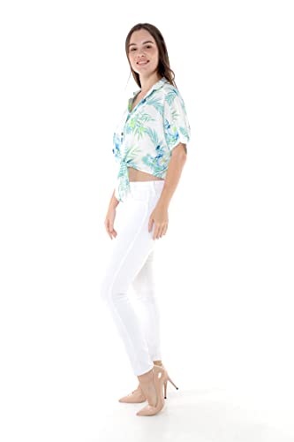 Image of Hawaii Hangover Family Matching Hawaiian Clothes, Orchid Breeze White | Family matching Hawaiian outfits, Orchid Breeze White, lightweight rayon, machine washable, tropical floral print, luaus