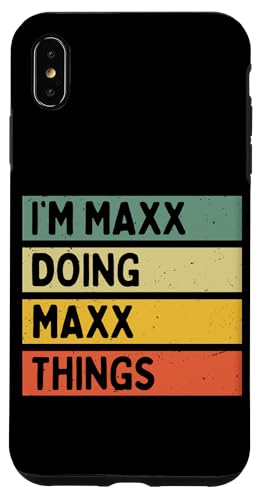I'm Maxx Doing Maxx Things �ʔ������� �X�}�z�P�[�X iPhone XS Max �p