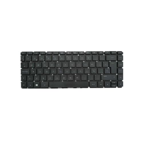 Teclado de laptop para HP Pavilion 14-v000 acabado negro premium y maxima precision tactil