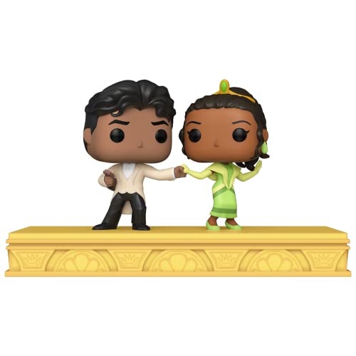Funko Pop! Moment: Disney 100, Princess Tiana & Naveen, Collectable Vinyl Figure, Gift Idea, Official Merchandise