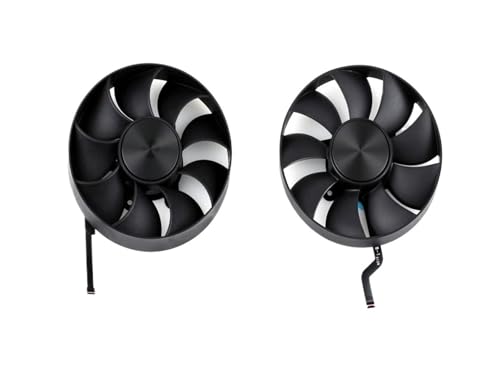 CEAEPKYHKF AFB0912HD-02 DAPC0815B2UP003 RTX 3080 Cooling Fan Compatible for NVIDIA GeForce Ti Founders Edition Video Card Cooler(Black 2-Fan)