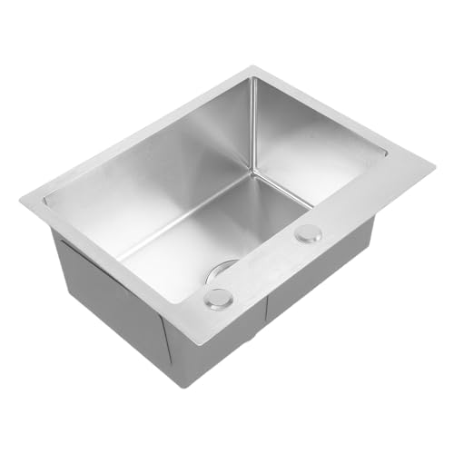 Fregadero acero inoxidable con montaje para RV y hogar con protección acústica reforzada 6