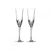 Waterford lismore essence champagne flute set of 2 2 count pack of 1 clear  urban country home decor