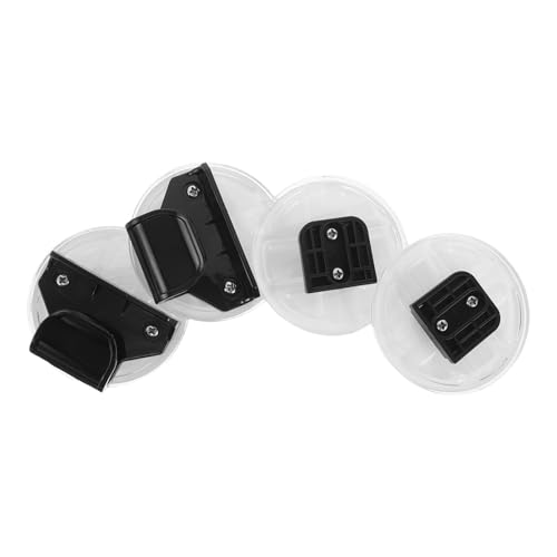 Homoyoyo Kit de 2 Piezas Conectores de Plástico Negro para Barrera Infantil Retráctil Accesorio de Repuesto para Parque Infantil Soporte Fijo Estable para Montaje Interior