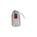 UFO Plastics Enduro Rear Fender with Light - White , Color: White XR02650-041