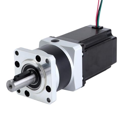 Moteur pas à pas anti-perte de pas grâce au réducteur planétaire 5:1 et axe 14 mm CNC