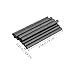 HOODANCOS 12pcs Graphite Carbon Stirring Rods Heavy-Duty Mixing Tool for Melting Metals Graphite for Industrial and Laboratory Use