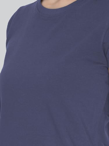Image of Lyra Women's Cotton Regular Fit T-Shirt