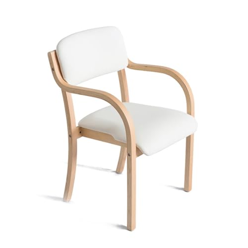Chaise salle à manger bois massif FANDIAO design moderne épuré