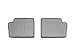 WeatherTech Custom Fit FloorLiners for Toyota Corolla - 2nd Row (461092), Grey