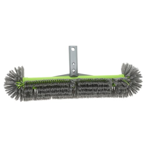VINTORKY Pool Brush Head Swimming Pool Wall Cleaning Brush Dense Bristles Easy to Connect Pool Edges Brush Pool Accessories