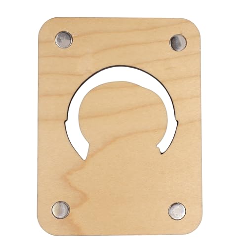 Imán decorativo de madera con diseño de barril bourbon miniatura 2